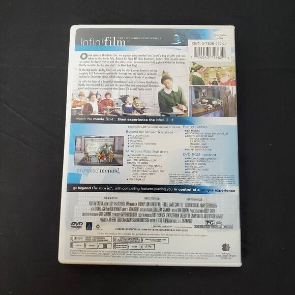 Elf 2003 Film 2-Disc DVD Movie - Picture 5 of 5